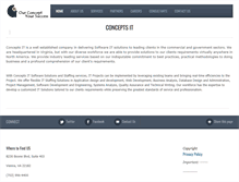 Tablet Screenshot of conceptsitinc.com
